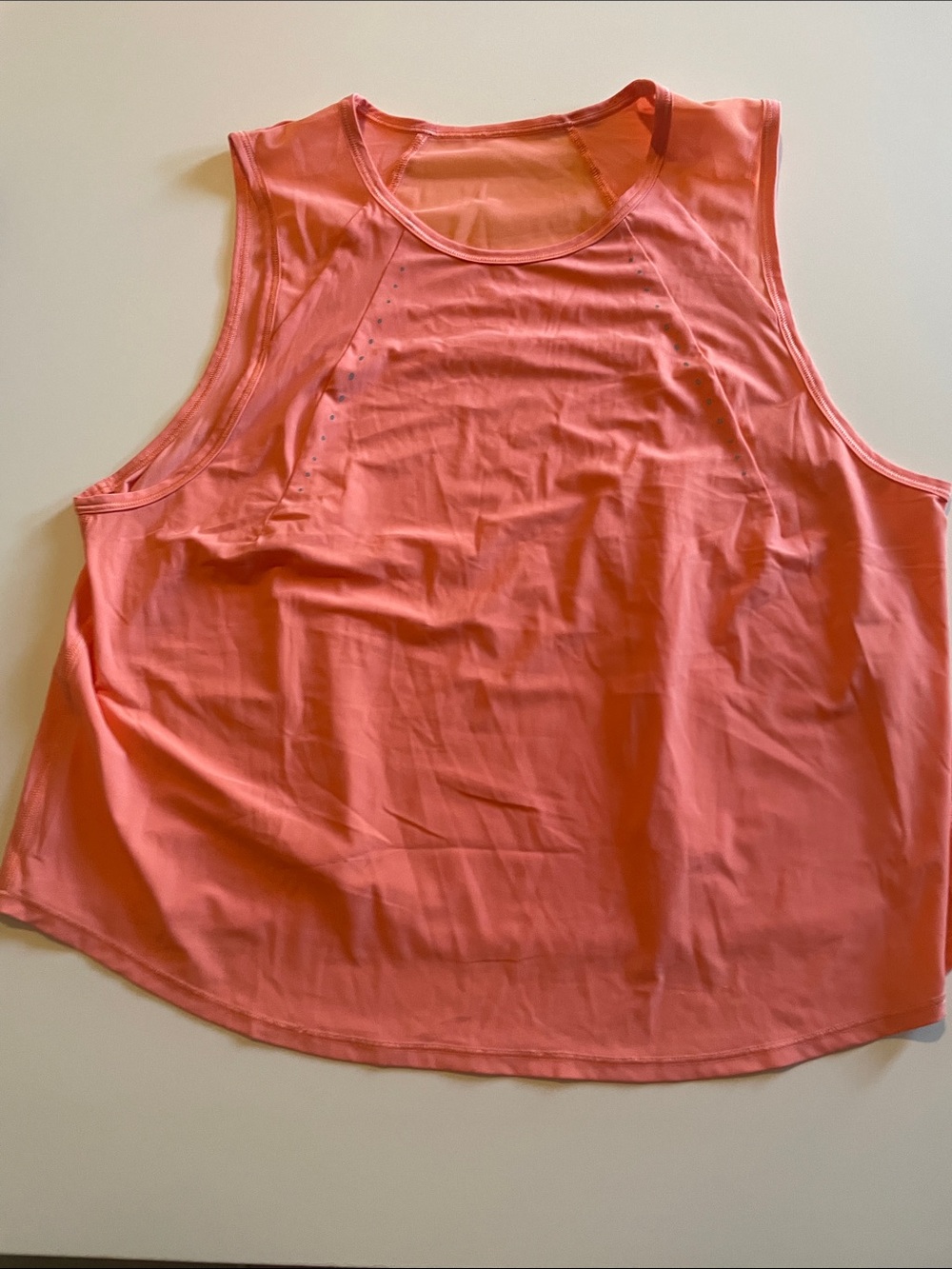 lululemon athletica Coral Sleeveless Workout Tank